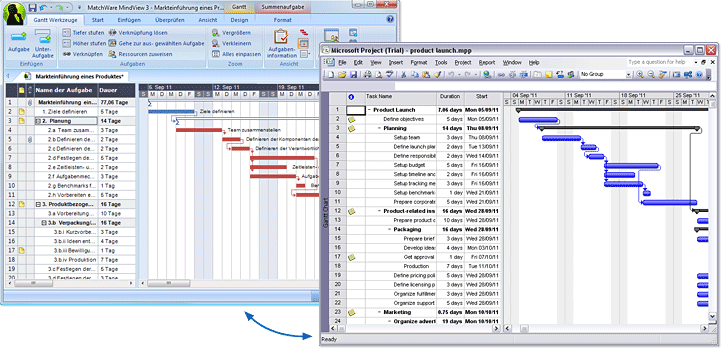 projektblaufplan-software